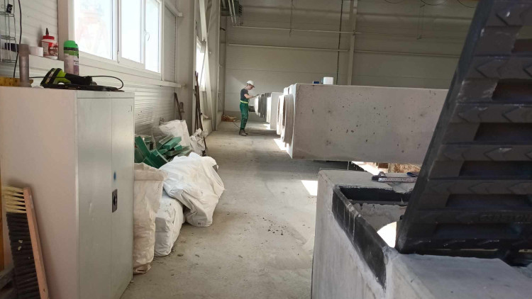 FOTOGALERIE: Betonárka v Grygově prošla rozsáhlou modernizací