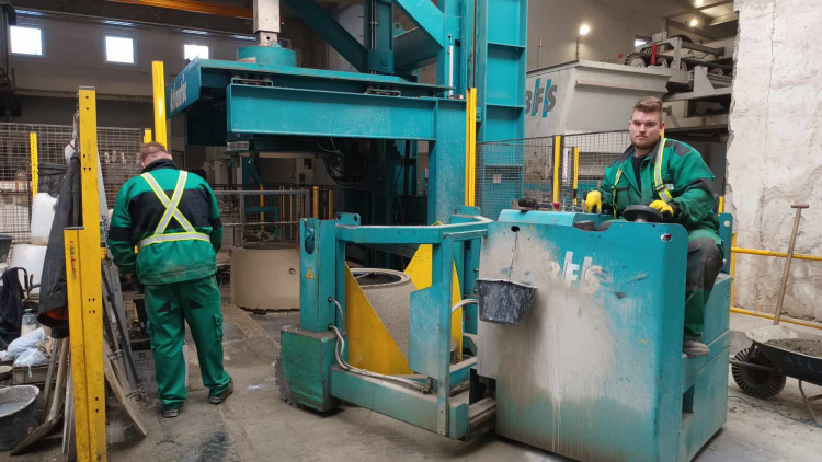 FOTOGALERIE: Betonárka v Grygově prošla rozsáhlou modernizací