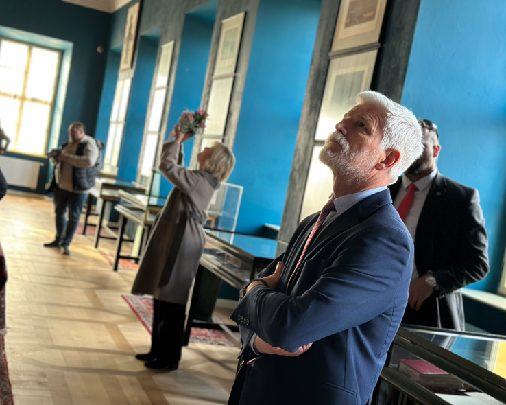 FOTOGALERIE: Návštěva prezidenta Petra Pavla v Týnci u Klatov