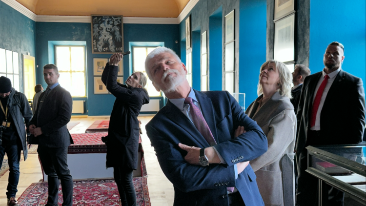 FOTOGALERIE: Návštěva prezidenta Petra Pavla v Týnci u Klatov