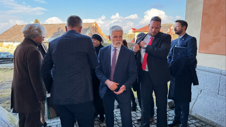 FOTOGALERIE: Návštěva prezidenta Petra Pavla v Týnci u Klatov