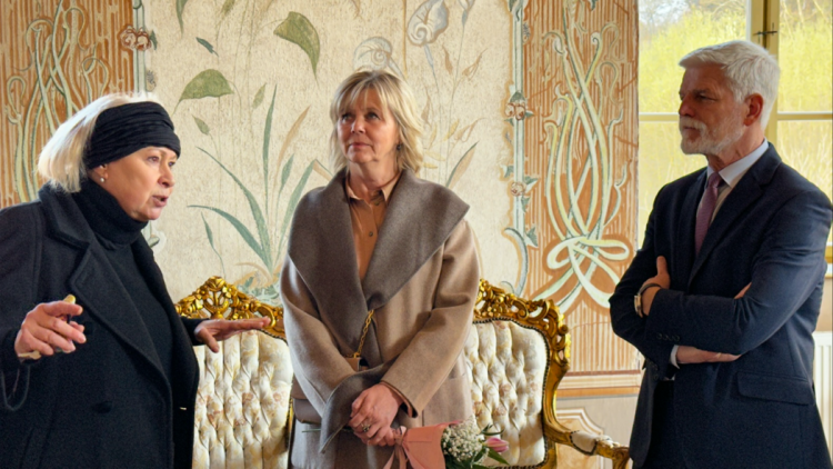 FOTOGALERIE: Návštěva prezidenta Petra Pavla v Týnci u Klatov