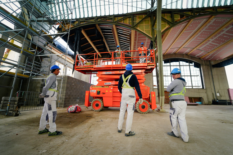 FOTOGALERIE: Tři roky rekonstrukcí. Podívejte se, jak to vypadá v Průmyslovém paláci