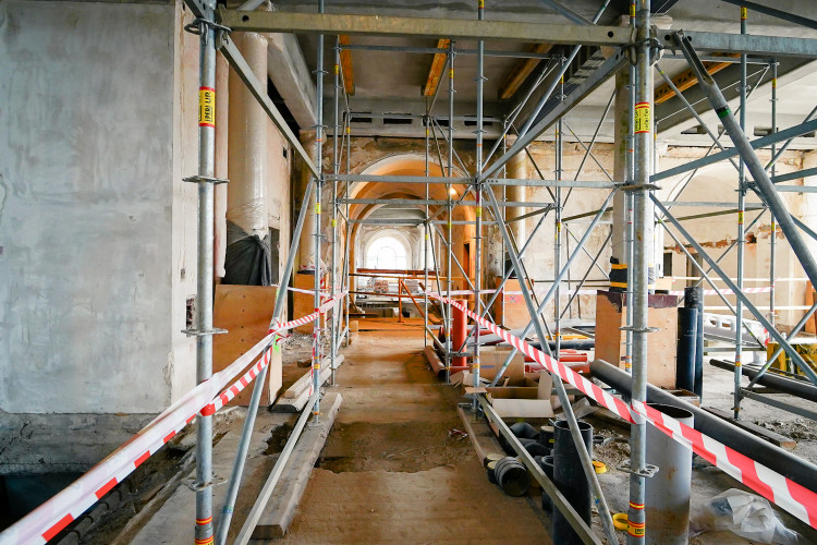 FOTOGALERIE: Tři roky rekonstrukcí. Podívejte se, jak to vypadá v Průmyslovém paláci