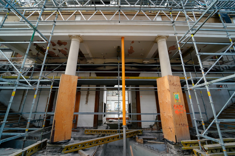 FOTOGALERIE: Tři roky rekonstrukcí. Podívejte se, jak to vypadá v Průmyslovém paláci