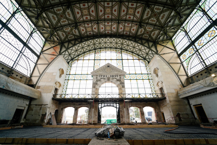 FOTOGALERIE: Tři roky rekonstrukcí. Podívejte se, jak to vypadá v Průmyslovém paláci