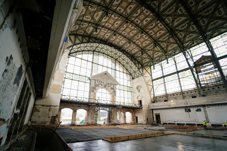 FOTOGALERIE: Tři roky rekonstrukcí. Podívejte se, jak to vypadá v Průmyslovém paláci