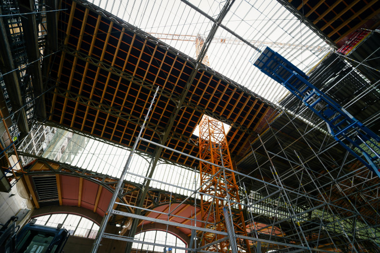 FOTOGALERIE: Tři roky rekonstrukcí. Podívejte se, jak to vypadá v Průmyslovém paláci