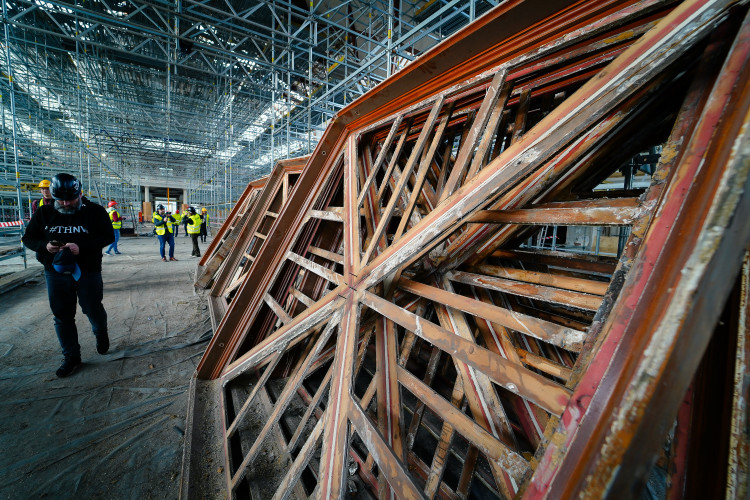 FOTOGALERIE: Tři roky rekonstrukcí. Podívejte se, jak to vypadá v Průmyslovém paláci