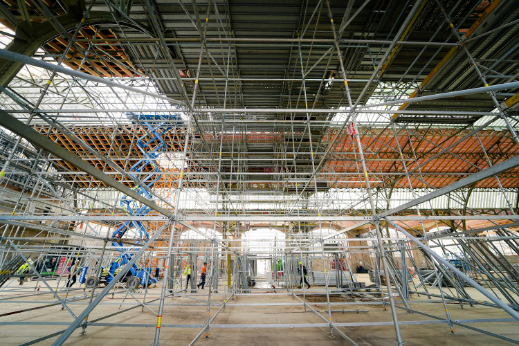 FOTOGALERIE: Tři roky rekonstrukcí. Podívejte se, jak to vypadá v Průmyslovém paláci