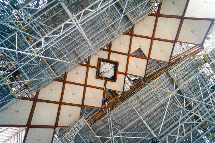 FOTOGALERIE: Tři roky rekonstrukcí. Podívejte se, jak to vypadá v Průmyslovém paláci