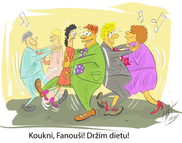 FOTOGALERIE: První v dubnu středa, humoru a legrace je třeba