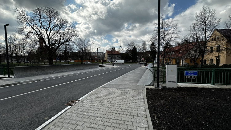 FOTOGALERIE: Nový most přes Drnový potok v Klatovech