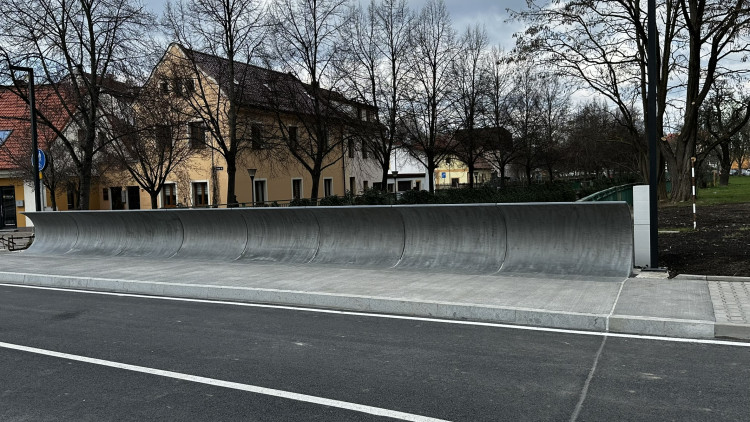 FOTOGALERIE: Nový most přes Drnový potok v Klatovech