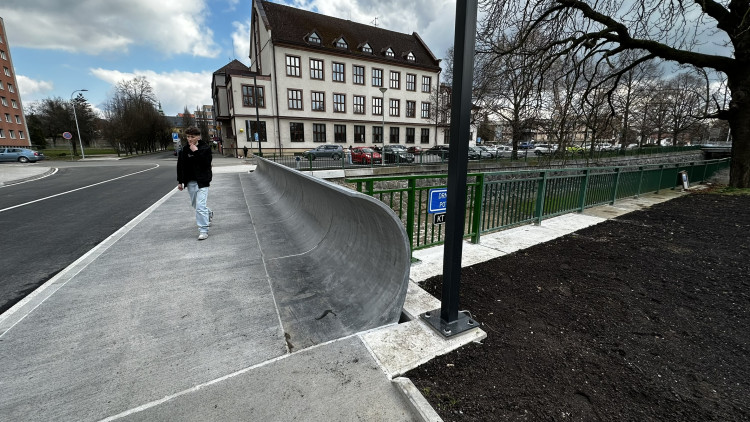 FOTOGALERIE: Nový most přes Drnový potok v Klatovech