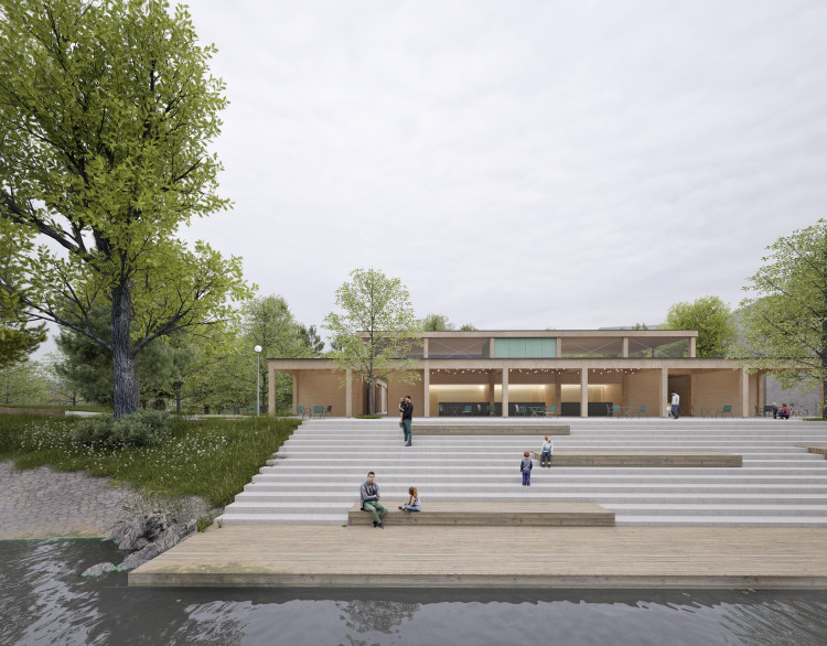 Letní kino Háječek Atelier 111 architekti