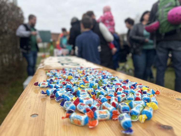 Otevření dětského hřiště v Dolní Cerekvi