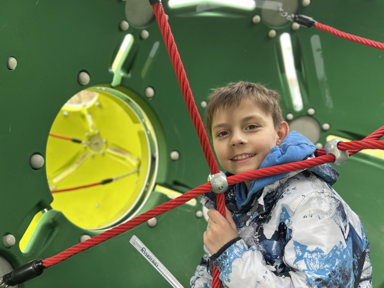 Otevření dětského hřiště v Dolní Cerekvi