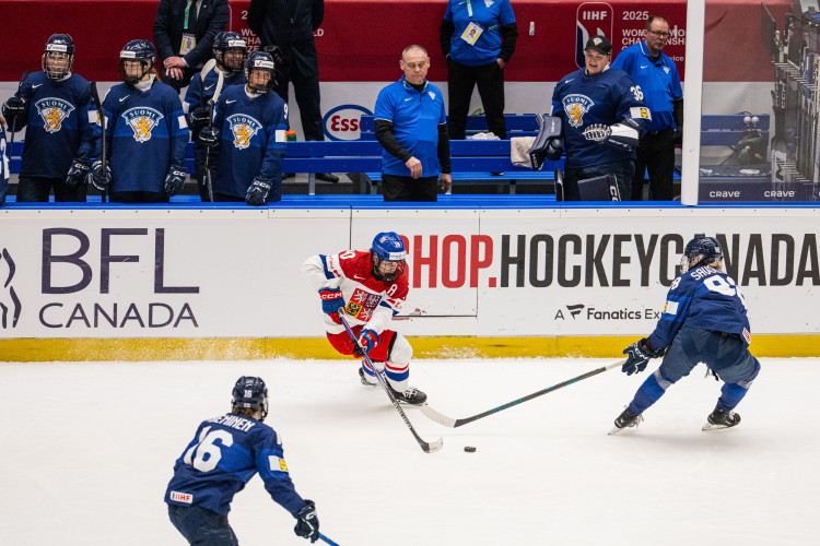 České hokejistky na domácím mistrovství podruhé prohrály, podlehly Finkám 2:4