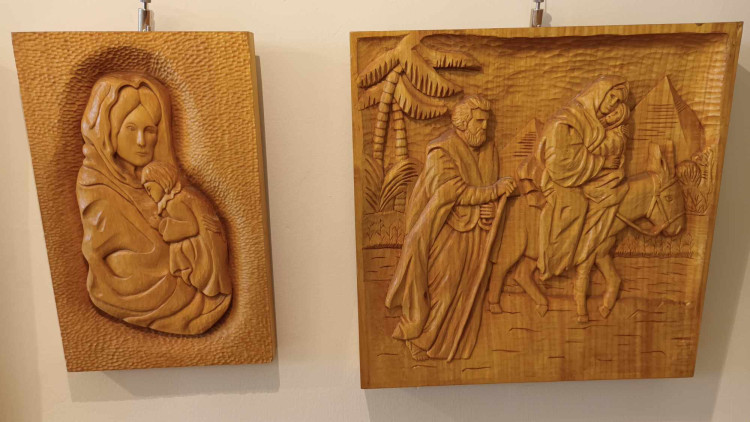 FOTOGALERIE: V přerovském muzeu vystavují studenti tovačovské řezbářské školy