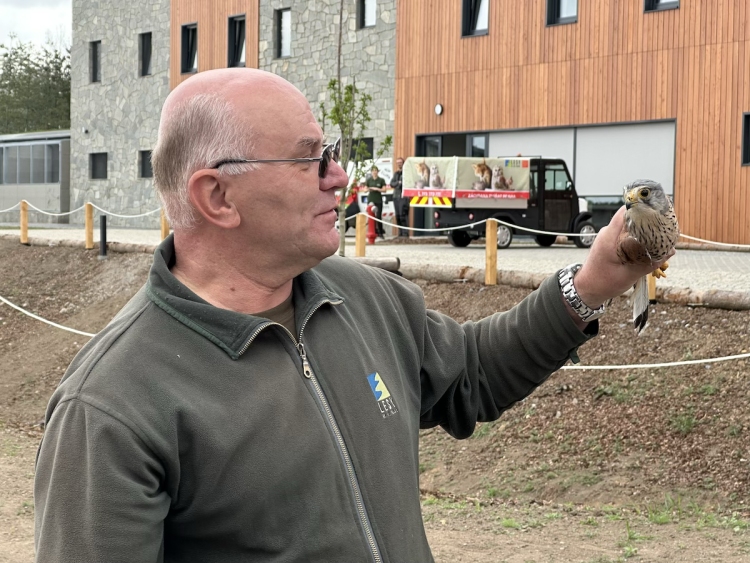 FOTOGALERIE: Jezírko pro vydry, voliéra pro veverky. Podívejte se, jak to vypadá v nové záchranné stanici