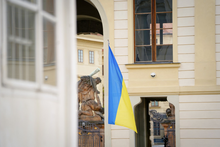 FOTOGALERIE: Prezident Pavel přijal na Hradě Zelenského