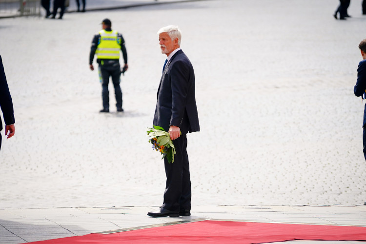 FOTOGALERIE: Prezident Pavel přijal na Hradě Zelenského