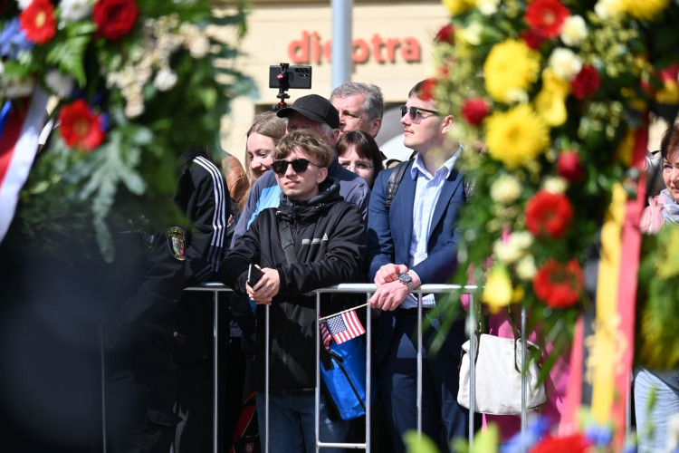 Pietní akt za účasti prezidenta ČR Petra Pavla a belgického krále Philippa