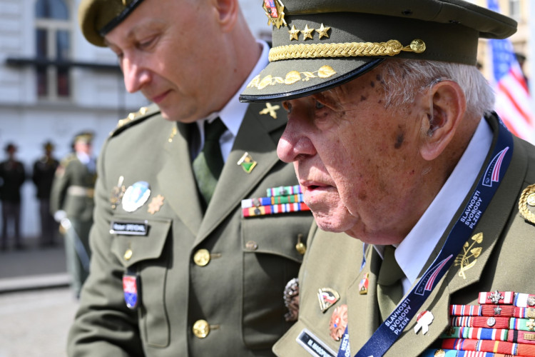 Pietní akt za účasti prezidenta ČR Petra Pavla a belgického krále Philippa