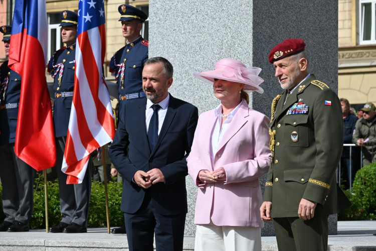 Pietní akt za účasti prezidenta ČR Petra Pavla a belgického krále Philippa