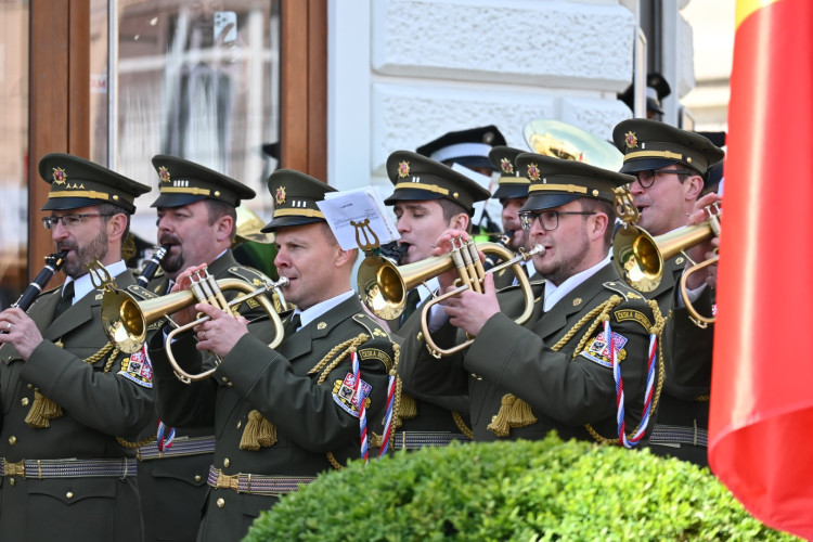 Pietní akt za účasti prezidenta ČR Petra Pavla a belgického krále Philippa