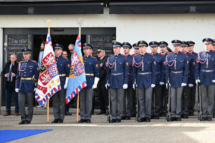 Pietní akt za účasti prezidenta ČR Petra Pavla a belgického krále Philippa