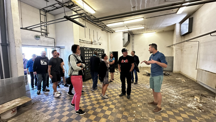 FOTOGALERIE: Den otevřených dveří v bývalé telekomunikační budově v Klatovech