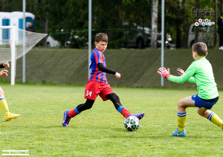 Skandování, góly a silné emoce. Malí fotbalisté si letošní Autodraft Cup užili