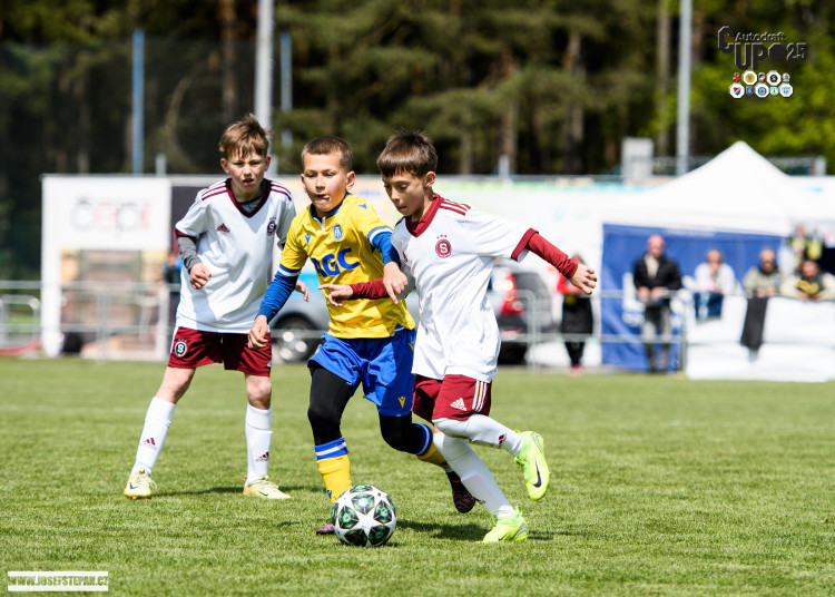 Skandování, góly a silné emoce. Malí fotbalisté si letošní Autodraft Cup užili