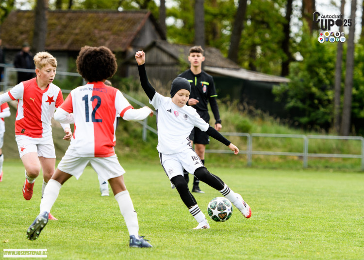Skandování, góly a silné emoce. Malí fotbalisté si letošní Autodraft Cup užili
