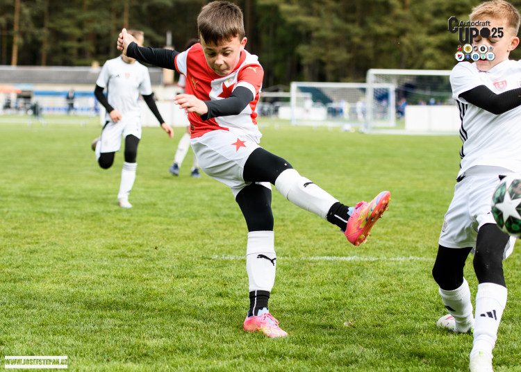 Skandování, góly a silné emoce. Malí fotbalisté si letošní Autodraft Cup užili