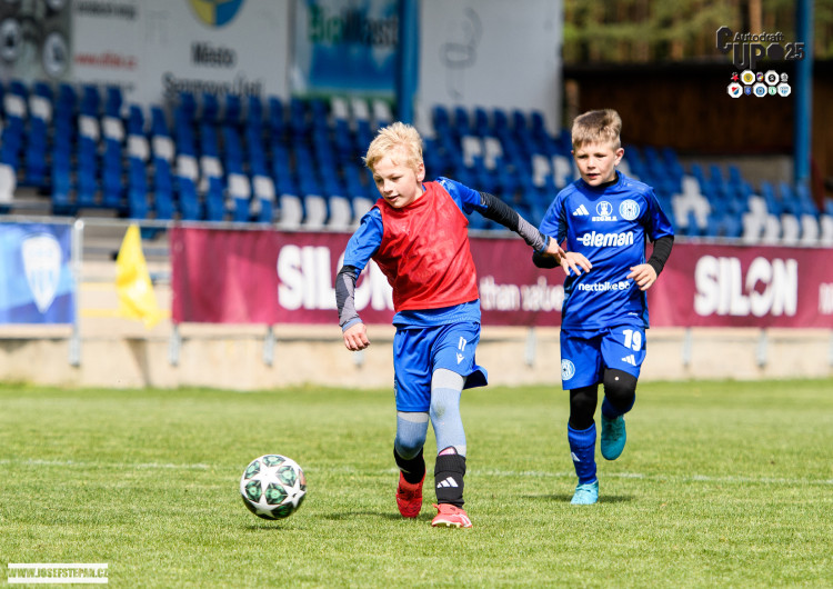 Skandování, góly a silné emoce. Malí fotbalisté si letošní Autodraft Cup užili