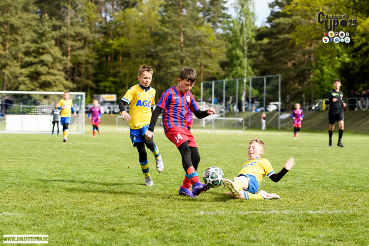 Skandování, góly a silné emoce. Malí fotbalisté si letošní Autodraft Cup užili