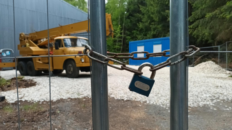 FOTOGALERIE: Nebezpečné kadmiové odpady u Vikantic na Šumpersku