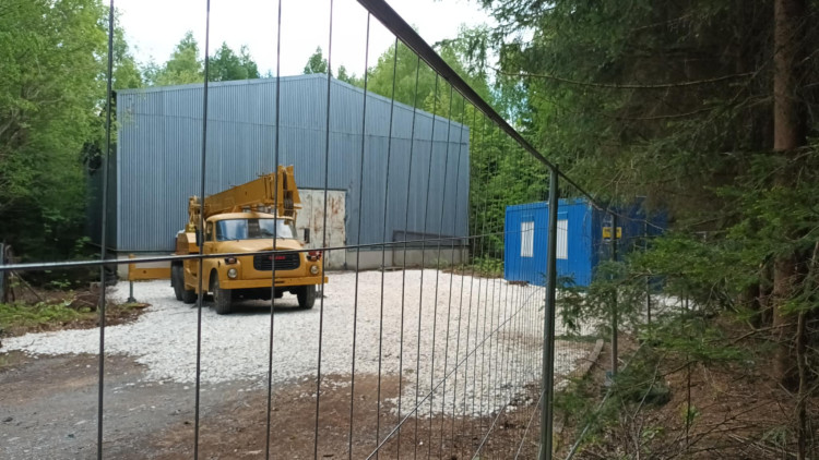 FOTOGALERIE: Nebezpečné kadmiové odpady u Vikantic na Šumpersku