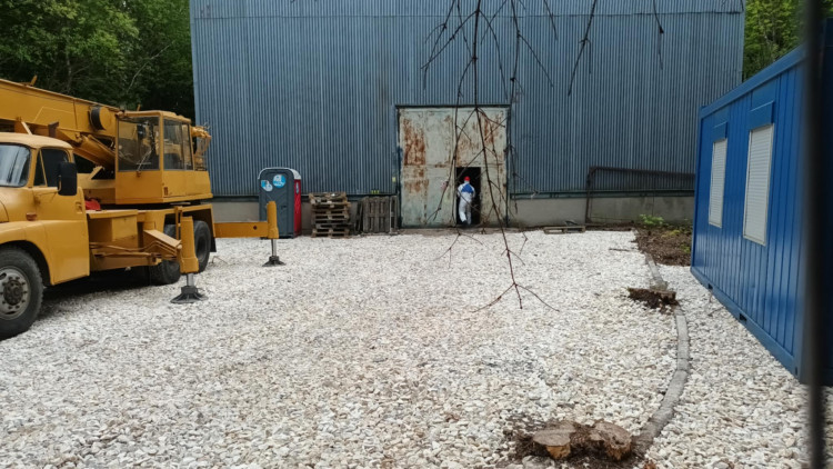 FOTOGALERIE: Nebezpečné kadmiové odpady u Vikantic na Šumpersku