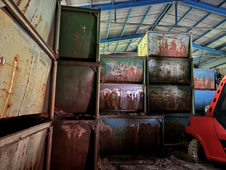 FOTOGALERIE: Nebezpečné kadmiové odpady u Vikantic na Šumpersku