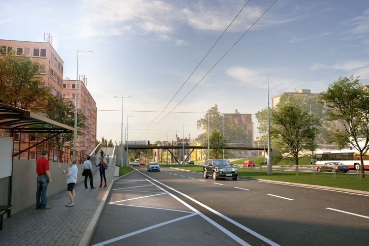 FOTOGALERIE: Podchod se zruší a nahradí ho lávka