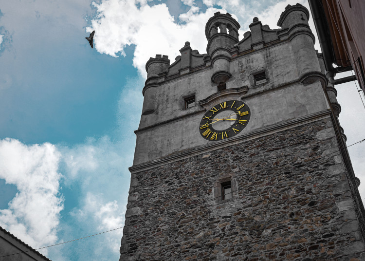 Interiér a exteriér Brány Matky Boží v Jihlavě