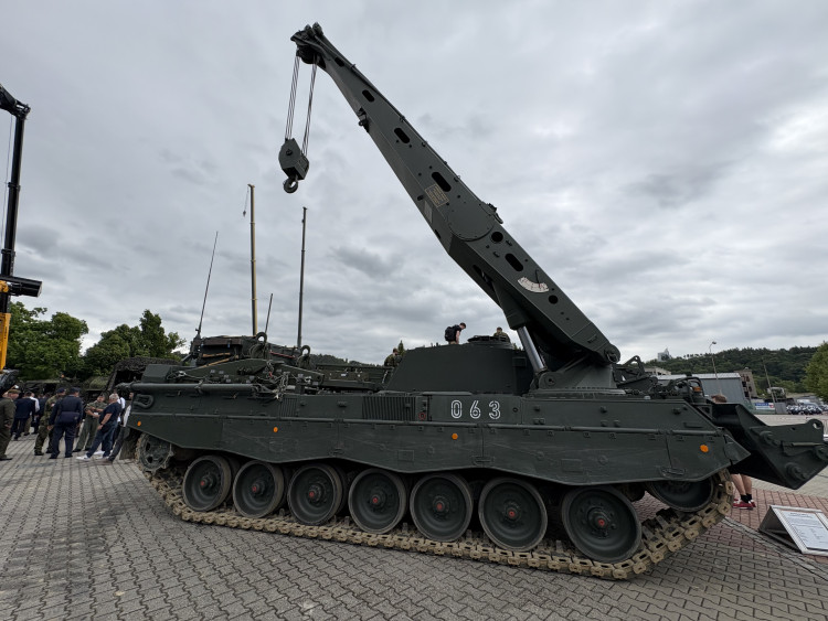 FOTOGALERIE: Na bezpečnostní veletrhy se do Brna sjela vojenská technika z celého světa