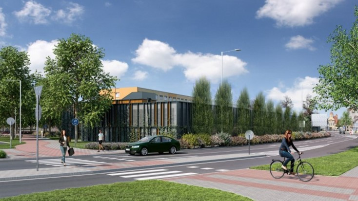 FOTOGALERIE: Stavba kritizovaného parkovacího domu v Prostějově vyvolala uzavírky