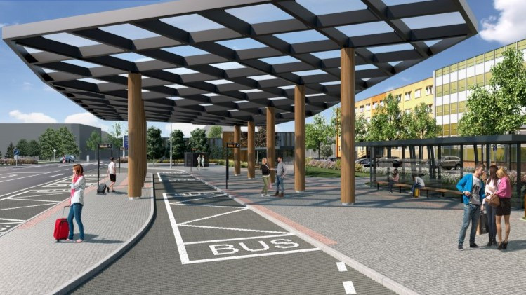 FOTOGALERIE: Stavba kritizovaného parkovacího domu v Prostějově vyvolala uzavírky