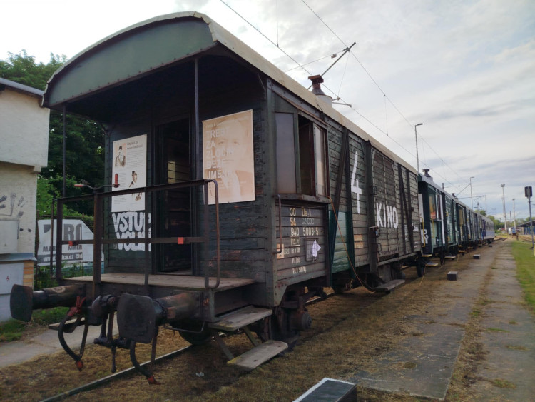 Vlak Lemkin v Jihlavě