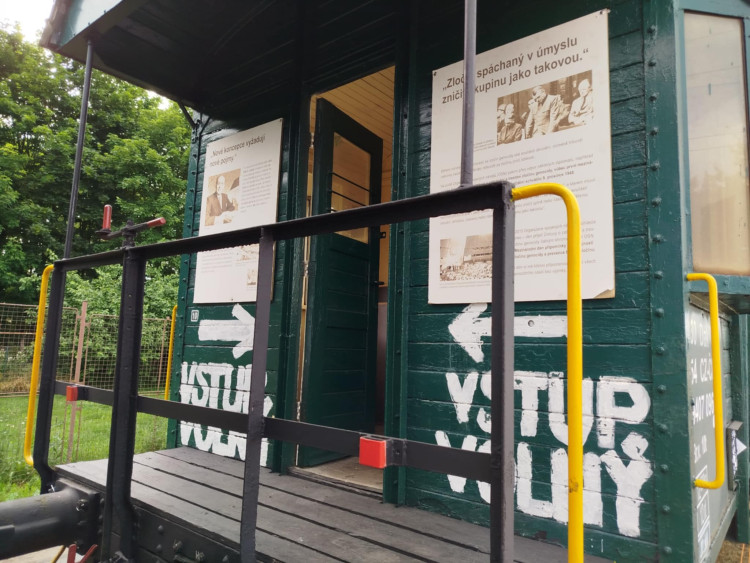 Vlak Lemkin v Jihlavě